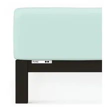 schlafgut Spannbettlaken Bio-Baumwolle-Elasthan 120 x 200 - 130 x 220 cm petrol