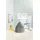 Sitting Point BeanBag Fluffy 70 x 90 cm mittelgrau