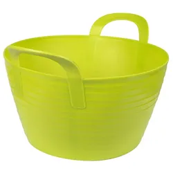 Flexibler Trog FlexBag - Flexi-Eimer, Flexitrog, Flexi Futtereimer, 12 Liter, grün