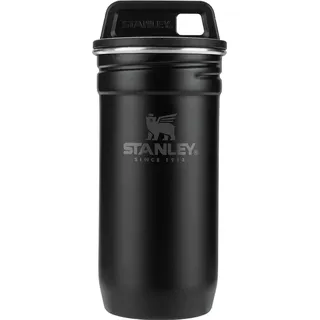 Stanley Adventure Nesting Shot Glass Set, 4 Stainless Steel Shot Glasses with Rugged Metal Travel Carry Case, Camping Gifts