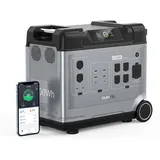 Oukitel P5000e Pro 5120wh 4000w Tragbare Powerstation Lifepo4, Generator Mit Reiner Sinuswelle, Ac/dc/usb, Schnellladung, Camping