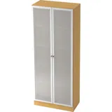 Hammerbacher Savona Vitrine buche 4 Fachböden