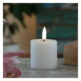uYuni LED Mini Kerze Thea 4,5 cm weiß