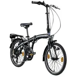 Zündapp Faltrad ZF20 Speed Folder 20 Zoll 6-Gang RH 28,5cm grau