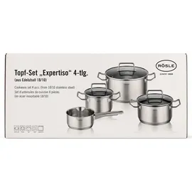 Rösle Expertiso Topf-Set 4-tlg. 3 x Kochtopf + Kasserolle