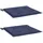 vidaXL Palettenkissen 40 x 40 x 3 cm blau 2 St.