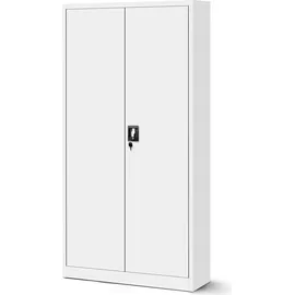 Jan Nowak C001H Aktenschrank 90 x 40 x 195 cm Weiß