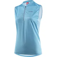 Löffler Loeffler Half Zip Cutina Ärmelloses Trikot - Blue