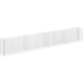 furnicato Gabionen-Hochbeet 360 x 30 x 60 cm
