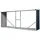 casa.pro Kaminholzregal Kalmar Stahl 352 x 80 x 152 cm Anthrazit