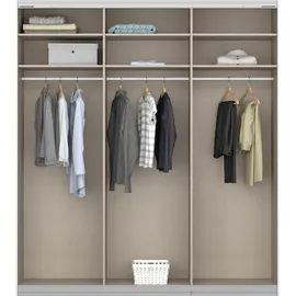 Rauch Schwebetürenschrank Oracle 203 x 229 x 62 cm Grau