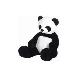 Heunec Kuscheltier Panda , mehrfarbig , 100% Polyester , Maße (cm): B: 40 H: 38