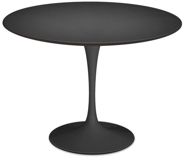 Esstisch Saarinen Tulip Knoll International schwarz, Designer Eero Saarinen, 73x0x0 cm