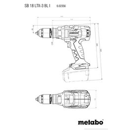 Metabo SB 18 LTX-3 BL I 602356650