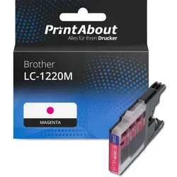 Druckerpatrone kompatibel mit Brother LC-1220M - Magenta