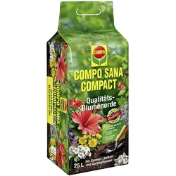 COMPO SANA COMPACT Qualitäts-Blumenerde 25 L