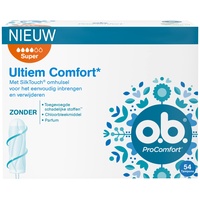 54 Stück o.b.® ProComfort® Super Tampons für schwerere Menstruationstage, mit Dynamic FitTM Technologie und SilkTouch® Oberfläche für ultimativen Komfort* und zuverlässigen Schutz