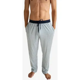 Phil & Co. Berlin Cozy Classics Pyjamahose Gestreift Blau XL