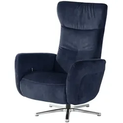 Kollektion Kraft Relaxsessel mit Relaxfunktion Sabine ¦ blau ¦ Maße (cm): B: 76 H: 110 T: 83.0
