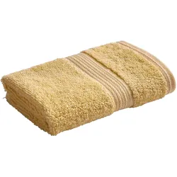 Christy Waschlappen »SUPREME«, (Set, 6 tlg., 6er Set Waschlappen 33 x 33 cm), Premium-Waschlappen in Luxusqualität, 650g/m2, 33x33cm, 6er Set Christy primrose