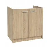 stamar Unterschrank 80 x 46 cm Braun