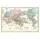 Queence Wandsticker QUEENCE "The Earth", beige, B:150cm H:90cm T:0,1cm, Folie, Wandtattoos, Selbstklebend, kinderleichte Anbringung