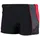 Aquarti Kurze Badehose Schwarz/Graphit/Rot 146