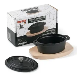 FREYERSBACHER Mini Cocotte 12 x 8,5 cm oval