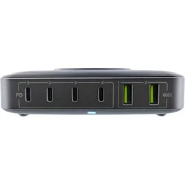 InLine Qi Powerstation Multiport, Netzteil, Ladegerät, Wireless charging