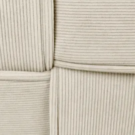 deluke Sitzhocker GIROS Cord 40 x 40 x 40 cm Creme