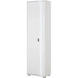 Home Affaire Mehrzweckschrank LONG ISLAND 55 x 200 x 35 cm Weiß