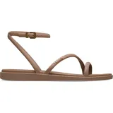 Crocs Miami Ankle Strap Damen Braun 38