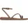 Crocs Miami Ankle Strap Damen Braun 38