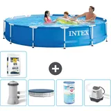 Frame Pool Rund - 366x76 Cm - 6-teilig  S41736