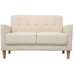 2-er Designer-Sofa MOON beige
