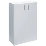 CASARIA Kommode Vela 60 x 115 x 31 cm Weiß