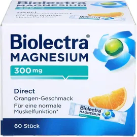 Hermes Arzneimittel Biolectra Magnesium 300 mg Direct Orange Pellets 60 St.