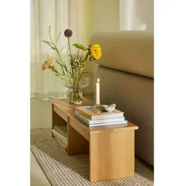 Hübsch Doppio Standregal 99 x 30 x 30 cm Beige