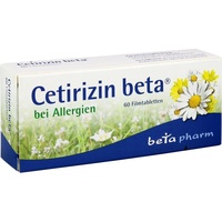 Betapharm Arzneimittel GmbH Cetirizin beta Filmtabletten