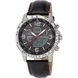 ETT Eco Tech Time EGT-11573-21L Herrenuhr Solar Titan Funkuhr 43mm 10ATM