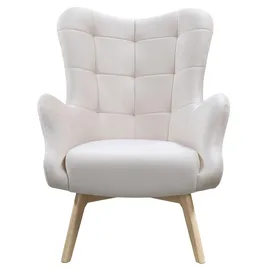lookway Relaxsessel gepolstert 80 x 105 x 86 cm Beige