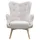 lookway Relaxsessel gepolstert 80 x 105 x 86 cm Beige