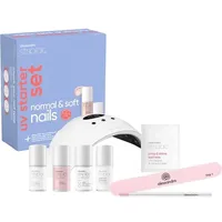 Alessandro Striplac UV Starter Set Normal & Soft Nails + 2 Colours Gel Nagellack 1 Stk.