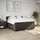 vidaXL Boxspringbett 180 x 200 cm Dunkelbraun