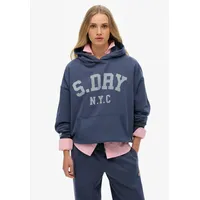Superdry Athletic Essential Hoodie Mariner Navy L