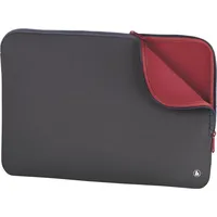 Hama 11.6" Notebook-Sleeve Neoprene, schwarz/rot (00216507)