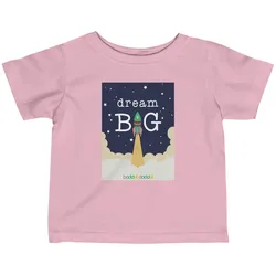 Feinjersey-T-Shirt "Big Dreams" von baddeldaddel - 68