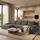 beautysofa Ecksofa BENNY Polyester U-Form 3-Sitzer Grau