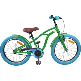 vidaXL Kinderfahrrad 18 Zoll RH 0 cm Grün