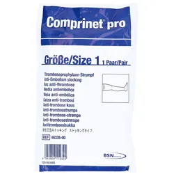 Comprinet pro Thromboseprophylaxe-Strumpf, oberschenkellang, weiß, Gr. 1 2 St